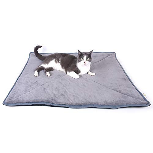 PET MAGASIN Gato Cama Caliente Termal Mat Pads para Gatos, Perros, Perritos y Otros pequeños casa Mascotas, 2 Count (L)