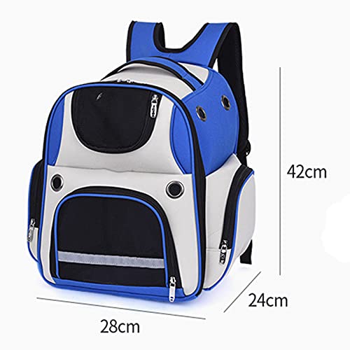 Pet Sling Backpack Adjustable Pet Backpack Kangaroo-Style Pet Sling Suitable for Small and Medium-Sized Cats and Dogs Suitable for Walking and Traveling