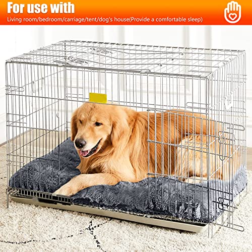 PETCUTE Cama para Perros y Gatos,Colchón Perro Extra Grande Ortopédica para Grande Mediano Pequeños Perros,Lavable, Desenfundable Cómodo Suave y Cálida Cama para Mascotas con Fondo Antideslizante