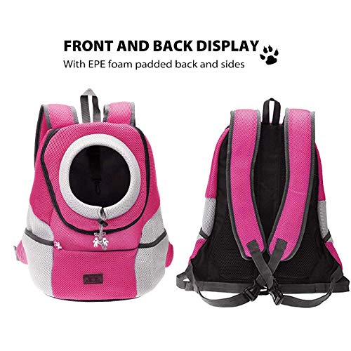 PETCUTE Mochila para Perros Mochila Bolsos para Perros pequeños transportador de Perros portabebés para Perros