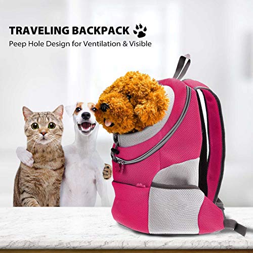 PETCUTE Mochila para Perros Mochila Bolsos para Perros pequeños transportador de Perros portabebés para Perros