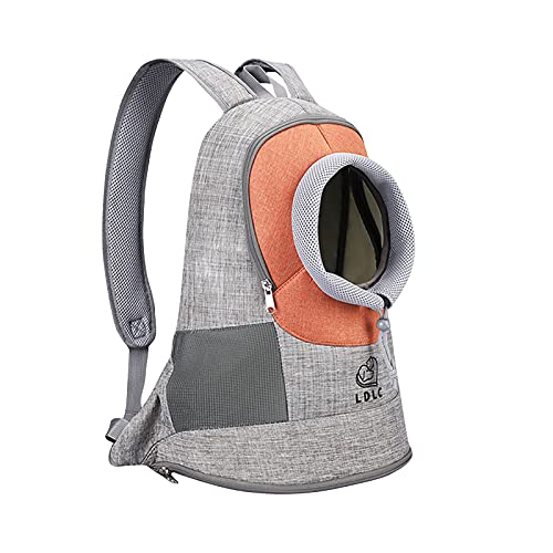 PETCUTE Mochila para Perros pequeños Bolsa Transporte de Perros Gatos Mochila para Mascotas Cachorros para Viajar Ciclismo M