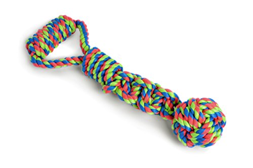 Petface Juguete para Perros Toyz Rope Ball Tugger