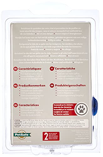 PetSafe Easy Walk ew-ch-s-bl-45 Gato arnés y Plomo pequeñas Azul