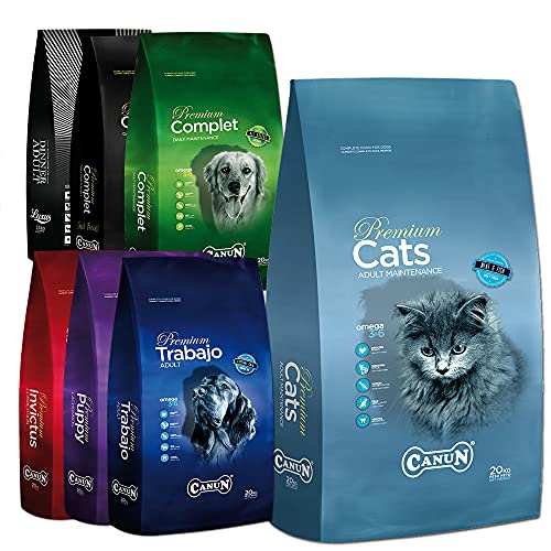 Pienso para Gatos Adultos para Todas Las Razas y tamaños Rico en Pollo y Pescado Alimento seco para Gatos 3 kg Canun Cats Daily Maintenance