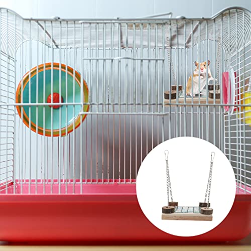 POPETPOP Casa de Enfriamiento de Mascotas Cobaya Cama de Hielo Jaula Colgante de Verano de Columpio de Cama Fría Pequeño Animal de La Plataforma de Hielo Frío para Jerbos Hurón Chinchilla