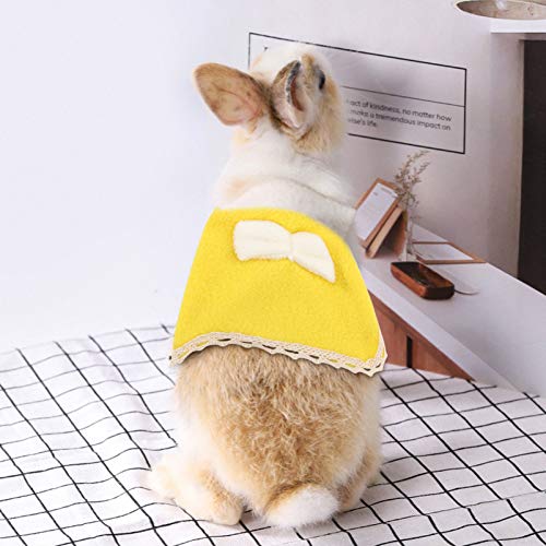 POPETPOP Conejo Ropa de Invierno Chinchillas Hámster Correa para El Pecho Abrigo Abrigo Suéter Vestido Traje de Invierno para Hámster Rata Conejillo de Indias Gato Gatito (Color Aleatorio)