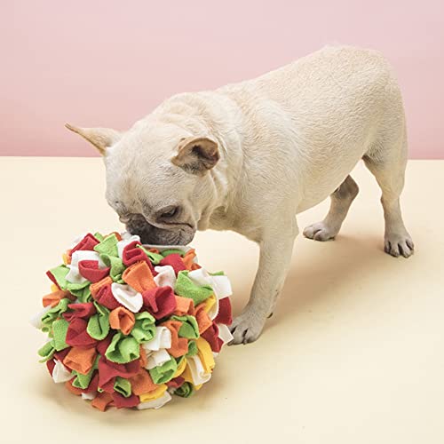 Poseca Snuffle Mat Ball para Perros, Juguetes para Perros Dispensador de Comida para Perros Juguete para Perros Alimentación Lenta Forrajeo Habilidad Rompecabezas Juguetes para Perros