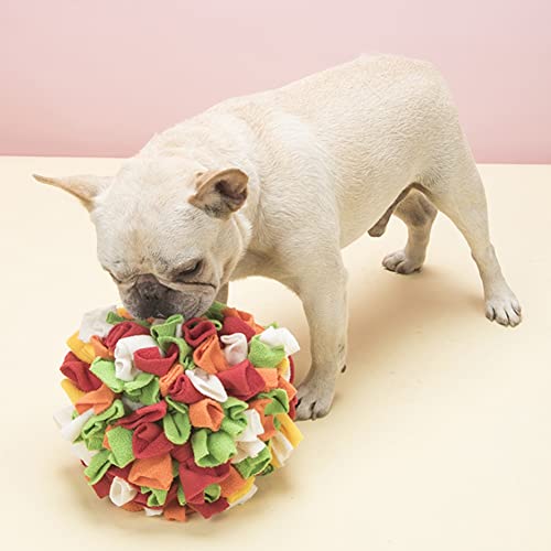 Poseca Snuffle Mat Ball para Perros, Juguetes para Perros Dispensador de Comida para Perros Juguete para Perros Alimentación Lenta Forrajeo Habilidad Rompecabezas Juguetes para Perros