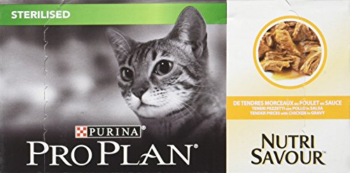 PRO PLAN CAT pienso húmedo esterilizada saborear 850gr pollo Comida mojado gato