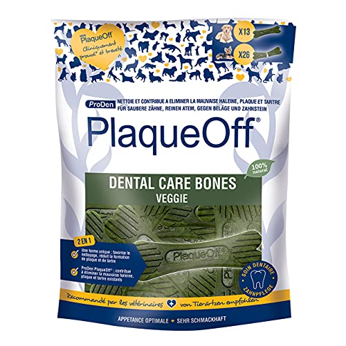 ProDen Plaque Off PlaqueOff Dental Care Bones Veggie 485g