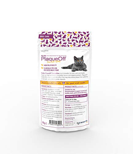 ProDenPlaqueOff PLAQUEOFF Dental CROQ Gato 60GR