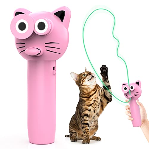 Propulsor de Cuerda, Mr. T&J Juguete Hélice de Cuerd para Niños con Forma de Gato con 2 Cuerdas Libres, Hélice de Propulsor de Cuerda de Mano Creativa,Lanzador de Cuerda Portátil para Niños y Adultos