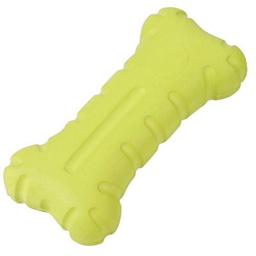 Pssopp Juguete masticable para Perros EVA Juguetes para Mascotas flotantes Forma de Hueso Juguete Molar para Perros Juguete Duradero para Limpieza de Dientes de Mascotas Juguete