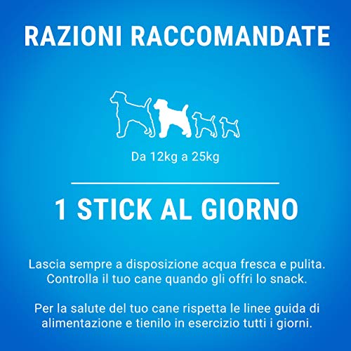 Purina Dentalife - Golosina Dental para Perro Mediano, 6 x 115 g, 30 Sticks