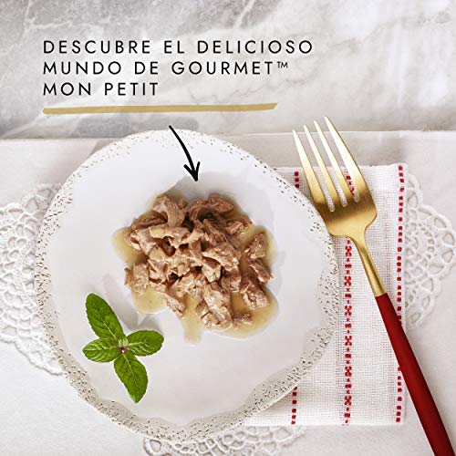 Purina Gourmet Mon Petit comida para gatos Carnes 8 x [6 x 50 g]