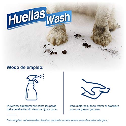 Rc Ocio Limpiador Patas de Perro y Gato Limpia Patas para Perros y Gastos no irritante con Aloe Vera cuida limpiapatas/Protector de Almohadillas (Formato 1Litro / 5 litros) (1 Litro)