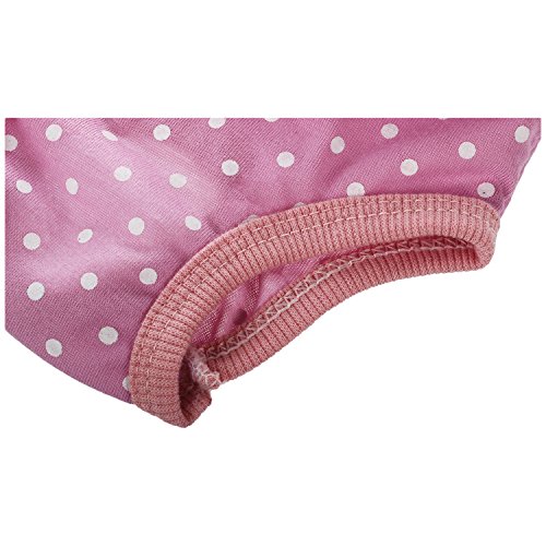 RETYLY Pantalon de panales higienicos para Perro de Mascota Femenino M Rosa