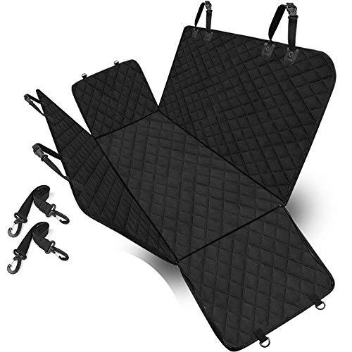 Riloer Forro de Carga para Perros SUV, Funda Protectora Impermeable para Mascotas Funda para Asiento de Perro SUV con Protector de Solapa de Parachoques, Universal