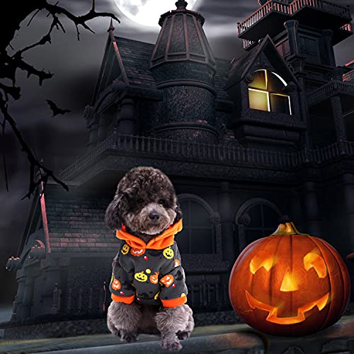 Ropa de Perro Halloween, Disfraz De Mascota De Halloween, Traje de Perro de Calabaza Naranja, Perros Disfraces de Cosplay, Disfraz de Pelota para Fiestas (Disfraz De Calabaza para Perro, XL)