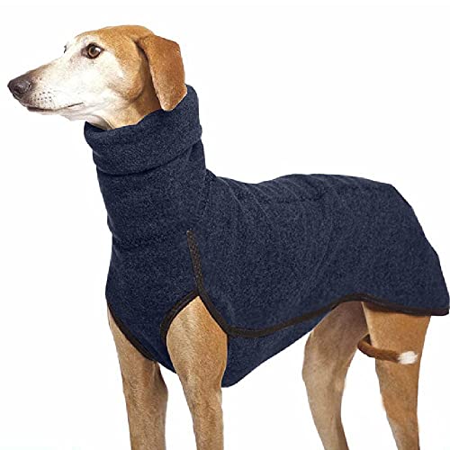 Ropa para Mascotas de Cuello Alto para Perros medianos Grandes Abrigo de Invierno cálido para Perros Grandes Faraón Hound Gran danés Jerseys Suministros para Mascotas