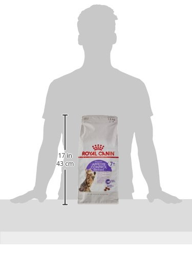 Royal Canin Alimentos Secos para Gatos esterilizados Control del apetito 7 Plus 1,5 Kg