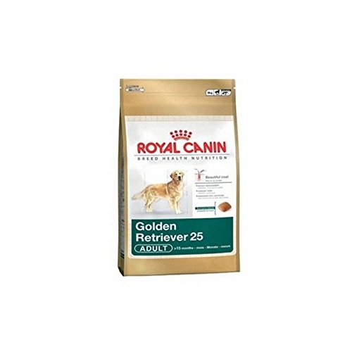 Royal Canin - Comida completa para perro para adultos para golden retriever (12 kg) (Pack de 4)