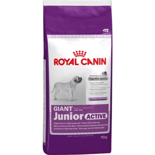 Royal Canin Giant Junior Active - Comida para perros (15 kg, 1 x 15 kg)