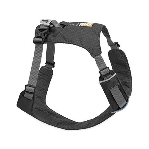 RUFFWEAR arnés Ligero para Perro, tamaño Grande/XL, Color Gris Claro, Peso: 159 g, Material: Nailon/Espuma de células Cerradas, arnés de Alta y Ligera