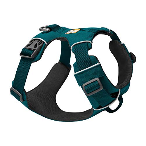 RUFFWEAR - Arnés para Perros de Rango Frontal, arnés Reflectante y Acolchado para Entrenamiento y Todos