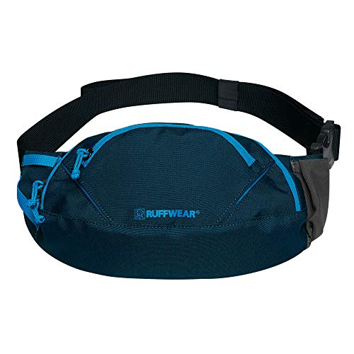 RUFFWEAR Riñonera Home Trail, Riñonera con Varios Bolsillos para Caminatas Cortas, Capacidad de 1,8 L, Cinturón Ajustable, Azul…