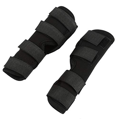 SALUTUYA Ortesis para Perros, Material SBR, protección contra heridas, súper Apoyo(Black, M Code)