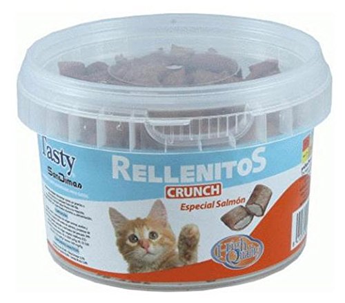 San Dimas Tasty Gatos RELLENITOS Crunch Salmon 110GR