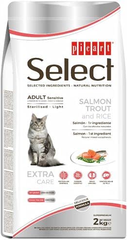 Select Cat Sensitve-Esterilizado-Light 8 Kg