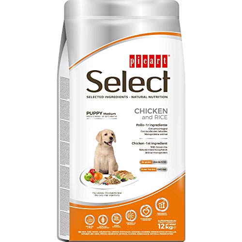 SELECT Picard Puppy Medium Chicken&Rice 12KG