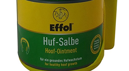 Set Effol HUF - pomada en Verde + Effol Pincel - Fix - hufsalbe con VASELINA Y Laurel 500ml Un ganzjähriges Producto Cosmético para ALTA CAPACIDAD der pezuñas