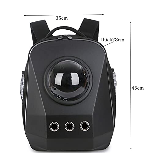 SFF Bolsos para Mascotas Gato y Perro Cachorro Viaje Trekking Mascota Mochila Bolsa de Espacio diseño Burbuja diseño Impermeable Suave Borde de Asas Mochila Jaula Perro