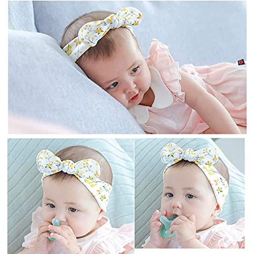 SFYAL1U 6 PCS Hairband Turban Diadema Accesorios for el Cabello Lindo Bow Knot Head Wear Baby Girl Infantil wangYUEQ