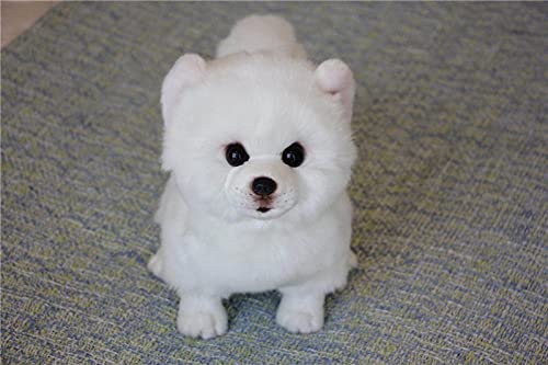 Simulación Bichon Frise de Peluche de Juguete para Perros Lindo Corgi muñeca de Perro Perrito Animal de Peluche Perro maltés Cachorro Mascotas Juguetes 28x13x24