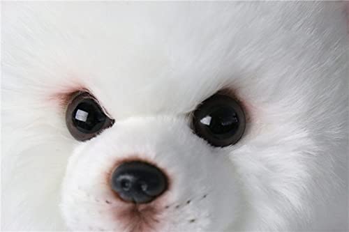 Simulación Bichon Frise de Peluche de Juguete para Perros Lindo Corgi muñeca de Perro Perrito Animal de Peluche Perro maltés Cachorro Mascotas Juguetes 28x13x24