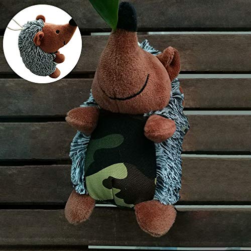 Skitior Juguete de Peluche para Perro Pet Squeaky, Juguete para Cachorros, Erizo, Perro, Juguete para Jugar