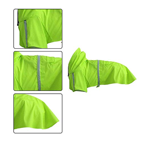 Skyeye - Chubasquero impermeable para perros, impermeable y transpirable (5XL) azul 4XL