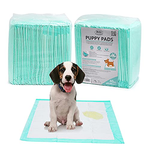 SMELL & SMILE Empapadores Desechables Perros Gatos Toallitas de Entrenamiento para Mascotas empapadores para Perros (60 * 90cm 40PC)