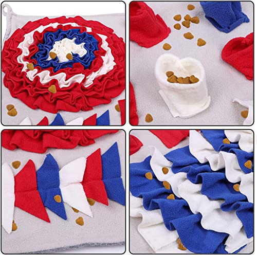 Snuffle Mat para Perros Alfombra de Actividades para Mascotas Alfombra Olfato Perro Gatos Mascotas Estera Tapete de Entrenamiento Rompecabezas Juguetes de alimentación Olfatear Mascotas 80*50cm