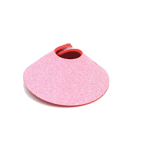 Sobotoo Collar de loro para pájaros, antimordeduras, anillo de recogida de plumas, collar de cono isabelino para periquitos periquitos (peonía, rosa)