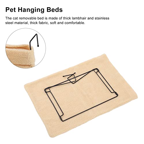 Socobeta Camas Colgantes para Mascotas, Cama Extraíble para Gatos Suave, Cómoda, Lavable Y Plegable para Totoro para Gatos para Conejos T