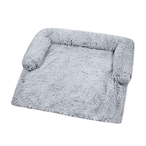 Sofá Suave De Felpa Para Perro, Cama De Perro Calmante De Piel Ultra Suave Para Mascotas Camas Suaves Y Lavables, Funda Para Cojín De Muebles, Funda Protectora Para Mascotas Para Perros Y Gatos