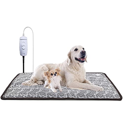 SOFIL Manta Electrica Caliente para Perros,Almohadilla Termica para Perros y Gatos,Manta para Mascota con 3 Niveles Disponibles de Temperatura,50 * 70cm