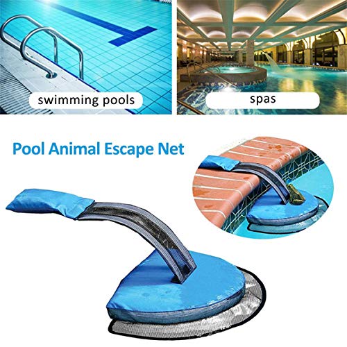 Spielen - Rampa de salvamento para piscina hinchable para cachorros turtle Duck Frog Rampa salvavidas para piscina, rampa de salvamento para mascotas pequeñas, red de seguridad portátil