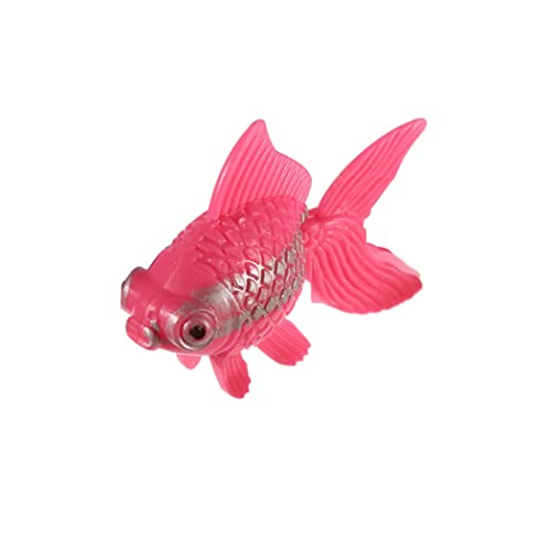 Sraeriot Peces flotantes en Movimiento Artificiales Ornamento de plástico Decoraciones para el Acuario Peces Tanque de Acuario Paisaje Aleatorio 1pc, Peces Artificiales